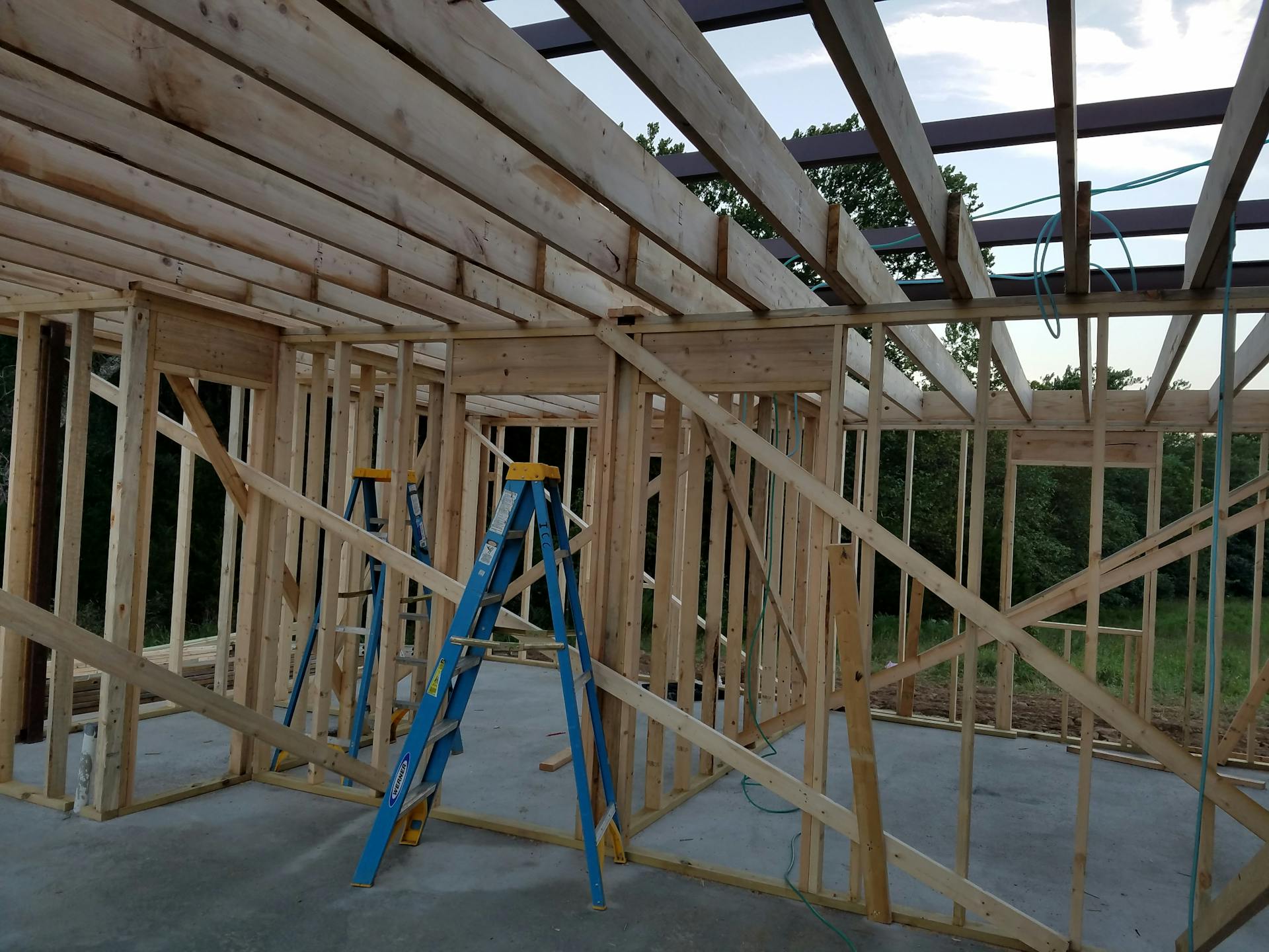Residential home under construction